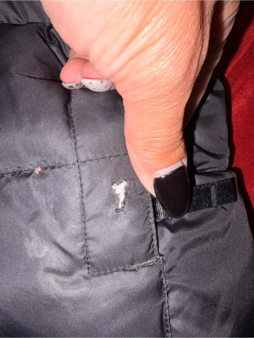 The North Face kids Black Puffer Jacket with Logo